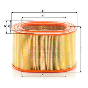 Фильтр воздушный MANN-FILTER C 24 135